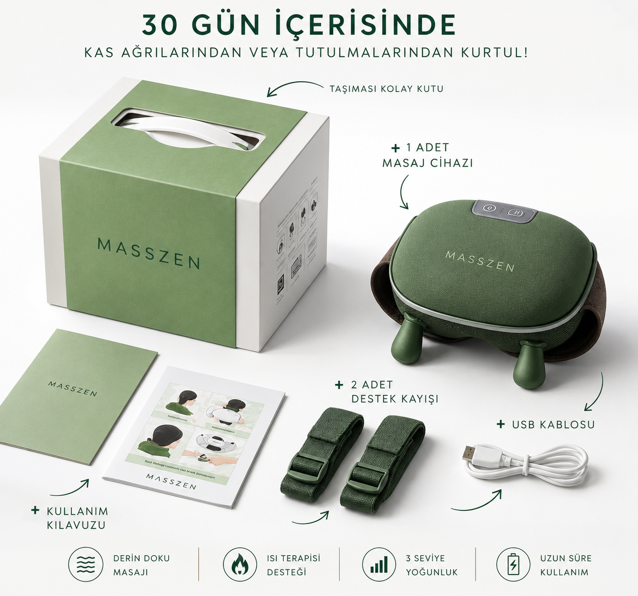 Masszen 10 Parmaklı Masaj Aleti